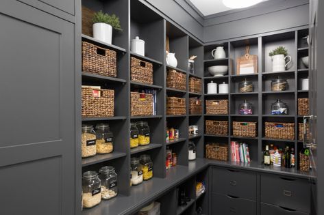 The Most Popular Styles and Cabinet Choices in Kitchen Remodels Small Kitchen Redo, Beautiful Pantry, House Pantry, Kitchen Design Pictures, Pantry Remodel, Dark Wood Cabinets, Cabinet Remodel, Pantry Ideas, Stephanie Brown