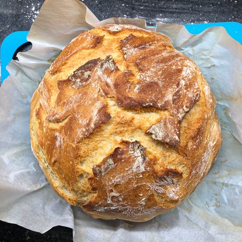 One Day, Easy Dutch Oven Bread, Oven Bread, Dutch Oven Bread, Ultimate Comfort Food, Dutch Oven, Homemade Bread, Bread Recipe, Comfort Food