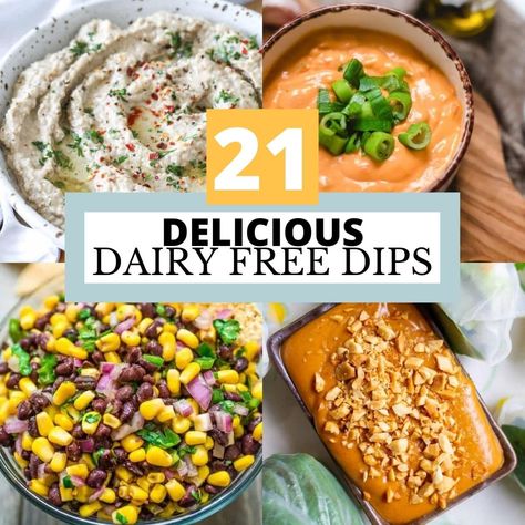 Diary Free Dip Recipes, Dairy Free Chip Dip Recipes, Dairy Free 7 Layer Dip, Paleo Chip Dip, Lactose Free Dip Recipes, Dip Recipes Non Dairy, Dairy And Gluten Free Dips, Non Dairy Dip Recipes, Dairy Free Mexican Dip