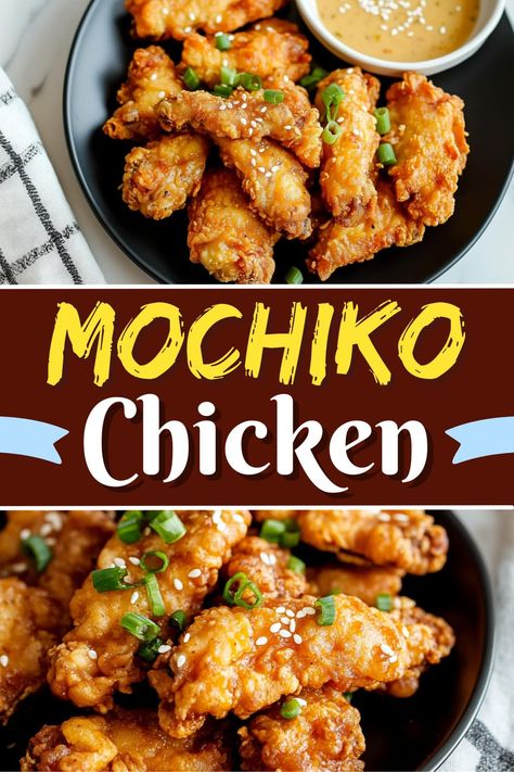 This incredible mochiko chicken is a true Hawaiian delicacy! It's sweet, savory, crunchy, and an absolute delight. Mochiko Chicken Recipe Hawaii, Hawaii Chicken Recipes, Chocolate Butter Mochi Recipe, Mochiko Chicken Recipe, Hawaiian Food Recipes, Shoyu Chicken Recipe, Polynesian Recipes, Shoyu Chicken, Mochiko Chicken