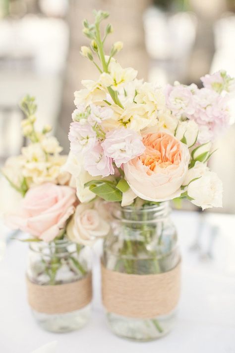 Wedding Jars, Mason Jar Wedding, Mason Jar Centerpieces, Deco Floral, Event Styling, Decoration Table, Country Wedding, Wedding Centerpieces, Color Palettes