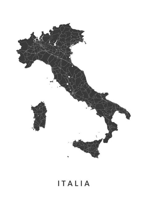 Italia Map, Italy Illustration, Italy Logo, Ipad Wallpapers, Map Wallpaper, Italy Map, Country Maps, Minimalist Wallpaper, Ipad Wallpaper