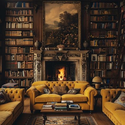 Martina | Welcome to Hufflepuff ,hard work, dedication, patience, loyalty, and fair play • • Hufflepuff Magic Hogwarts… | Instagram Harry Potter Style Library, Hogwarts Aesthetic Hufflepuff Common Room, Dark Academic Library, Hufflepuff Kitchen Aesthetic, Hufflepuff Inspired Room, Hufflepuff Living Room, Hogwarts Interior Design, Hogwarts Instagram, Hufflepuff Room