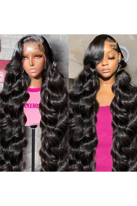 Maxine 12A 34 Inch 13x4 Lace Front Wigs Human Hair Lace Front Wigs Pre Plucked with Baby Hair 180% Density Body Wave Glueless Human Hair Wigs HD Transparent Lace Frontal Wigs Human Hair Lace Front Wigs, Wig Colors, Hair Lace Front Wigs, Lace Frontal Wigs, Lace Front Wigs Human Hair, Wigs Human Hair, Front Lace Wigs Human Hair, Hair Lace, Lace Frontal Wig