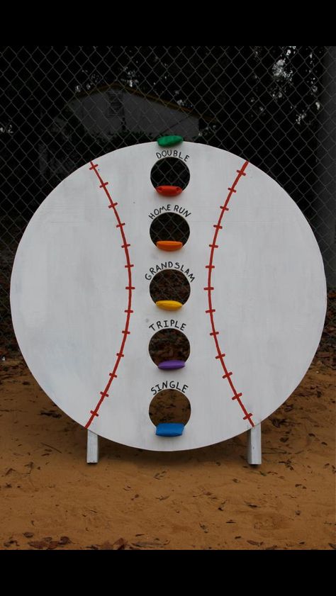 Bean bag toss game Baseball Trunk Or Treat, Baseball Trunk Or Treat Ideas, Fall Festival Games, Trunk Or Treat Ideas, Festival Games, Kids Carnival, Bean Bag Toss Game, Bag Toss Game, Baseball Birthday Party