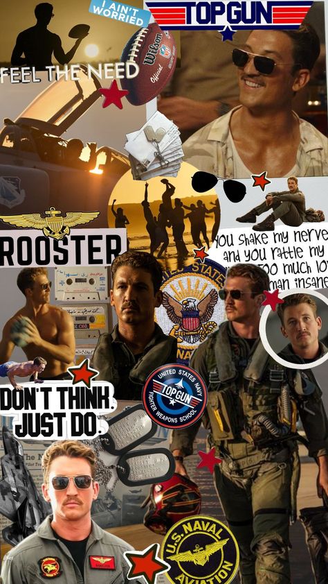 #rooster #topgun #topgunmaverick #milesteller Rooster From Maverick, Rooster Topgun, Miles Teller, United States Navy, Hottest Guy Ever, Artsy Fartsy, No Worries, Rooster, Pins