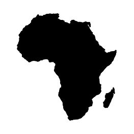 Silhouettes of continents Africa Svg Free, African Continent Tattoo, Africa Map Tattoo, African Silhouette, Africa Silhouette, Africa Drawing, Africa Tattoos, African Tattoo, Clip Art Free