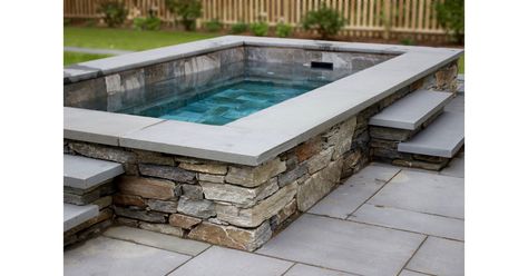 MADBURY, N.H., April 19, 2017 /PRNewswire/ -- Two Pools in One; A Plunge Pool Does Double Duty. Above Ground Pool Landscape Ideas, Above Ground Pool Landscape, Spool Pool, Small Above Ground Pool, Ideas De Piscina, Pool Landscape Ideas, Pools For Small Yards, Outdoor Hot Tub, Pool Landscape