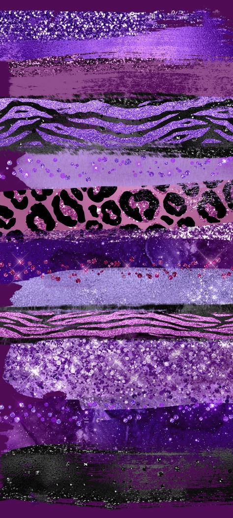 Purple Girly Wallpaper, Sparkly Wallpaper Iphone, Pink Sparkly Wallpaper, Sparkly Wallpaper, Purple Zebra Print, Animal Print Background, Glitter Phone Wallpaper, Girly Wallpaper, Sparkle Wallpaper