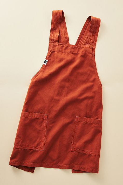 Crossback Apron Pattern Free, Apron Patterns Free, Studio Conversion, French Apron, Apron Shirt, Orange Apron, Pretty Aprons, Kid Apron, Farm Apron