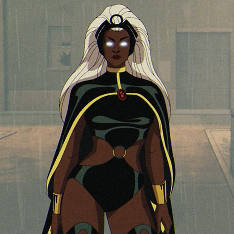 x-men '97 icon. xmen. marvel animation. storm. Storm X Men 97, Xmen 97 Art, X Men 97 Storm, Storm Xmen 97, Storm Xmen Comic, Storm Xmen Costume, Storm Xmen Art, Storm Halloween, Xmen Storm