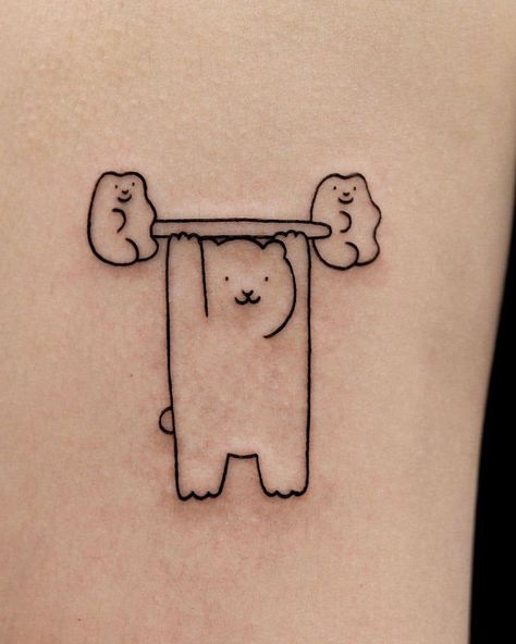 Kawaii Tattoos, Small Game Tattoos, 27 Tattoo, Cute Tats, Kawaii Tattoo, Cute Little Tattoos, Doodle Tattoo, Cute Tiny Tattoos, Funny Tattoos