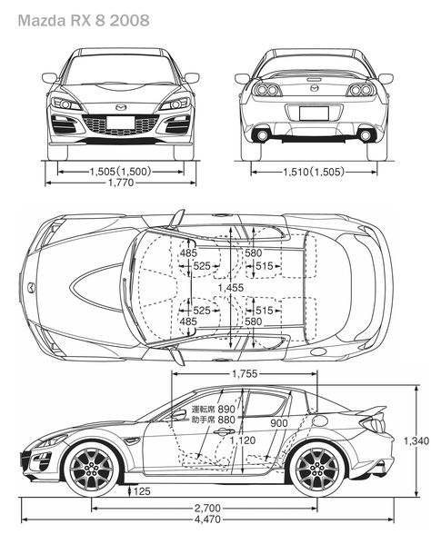 Honda S660, Blueprint For 3d Modeling, Car Blueprint, Paper Model Car, Lykan Hypersport, Mazda Rx8, Blueprint Drawing, Jdm Wallpaper, Civic Type R