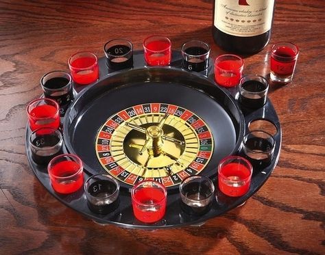 Maxam Shot Glass Roulette Drinking Game Set #game #home Shot Roulette, Shot Drinking Games, Shot Glass Holder, Roulette Game, Friends Drinks, Drinking Game, Drinking Games, Party Drinks, Unusual Gifts