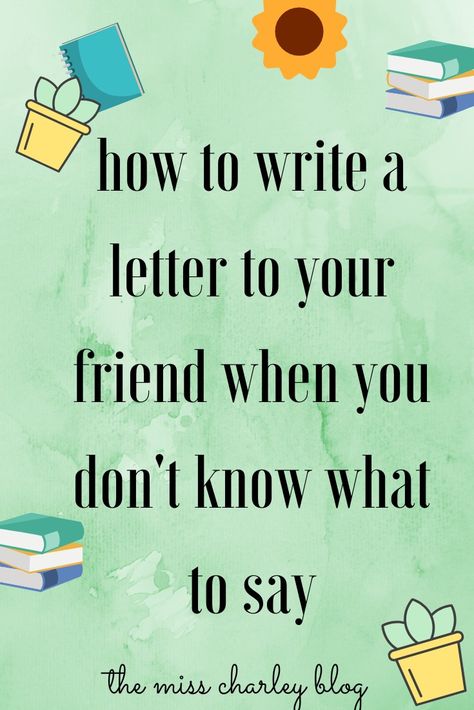 Celebrate National Write a Letter to Your Friend Day (February 7) by... writing a letter in just a few simple steps! How To Write A Card To A Friend, How To Write A Meaningful Letter, Letter Prompts For Best Friend, Who To Write Letters To, Writing Letters To Friends, Handwritten Letters To Friends, How To Write Letters To Friends, Letter Ideas For Friends Writing, Encouragement Letters Friends