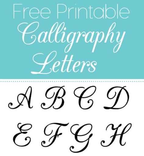 Learn How to Write Calligraphy - Page 2 Free Letter Stencils, Letter Stencils To Print, Free Stencils Printables Templates, Free Printable Letter Stencils, Christmas Fonts Alphabet, Letras Cool, Letter Stencils Printables, Alphabet Calligraphy, Stencils Printables Templates