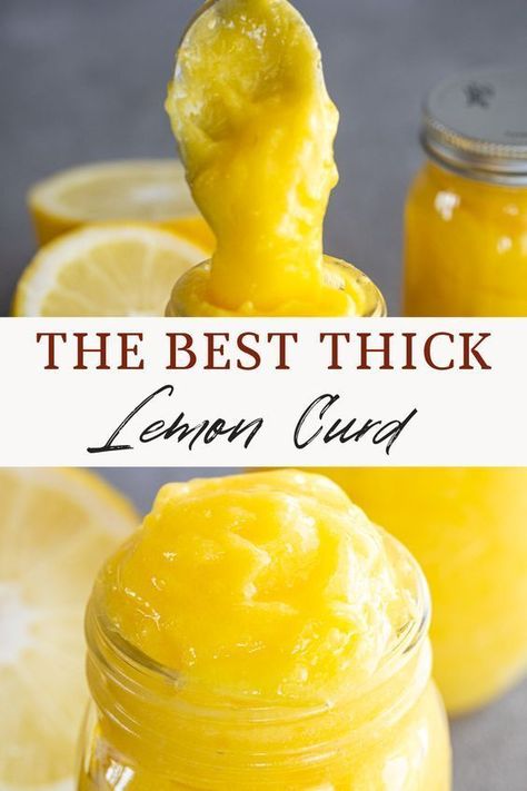 If you love lemon curd but are looking for a thicker version than what you normally make, let me share this dish with you! The Best Thick Lemon Curd has it all! Thickness, flavor, and consistency. I will teach you all the tips and tricks for getting the perfect lemon curd. Essen, Pie, Home Made Lemon Curd, Best Lemon Curd Recipe, Boa Recipe, Mini Lemon Meringue Pies, Lemon Food, Lemon Curd Cake, Easy Lemon Curd