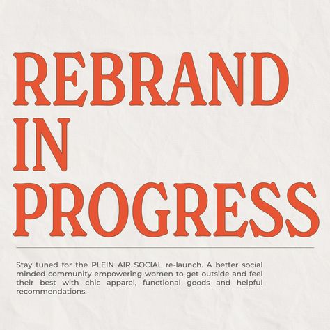 We wanted to be the first to tell you...things are changing a little around here. We'll still be the same social-minded community of amazing women. Head to the link in our bio and sign up to be the first to know about the official re-launch. 📲 . . . #rebranding #socialclub #outdoorclub #onlinemarketplace #empoweringwomen Rebranding Announcement Design, Personal Rebrand, Rebrand Launch, 2025 Rebrand, Business Rebranding, Branding Content, Social Media Marketing Tools, Board Inspiration, Vision Board Inspiration