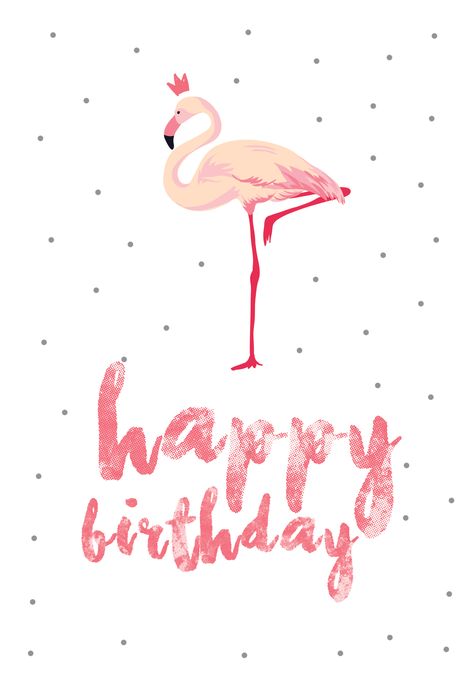 Flamingo birthday - Free Printable Birthday Card | Greetings Island Happy Birthday Free Printable, Flamingo Birthday Card, Birthday Greetings Quotes, Pink Flamingo Birthday, Happy Birthday Free, Free Printable Birthday Cards, Birthday Card Sayings, Cool Birthday Cards, Flamingo Birthday