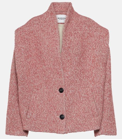 Drogo Boucle Jacket in Pink - Marant Etoile | Mytheresa