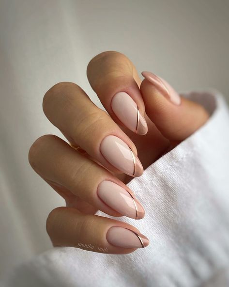 Beige Nails Design, Valentines Nail, Wow Nails, Subtle Nails, Beige Nails, Simple Gel Nails, Work Nails, Casual Nails, Her Nails