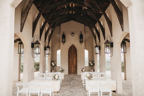 Lynne and Mark's Austin Chapel Wedding | Intimate Weddings - Small Wedding Blog - DIY Wedding Ideas for Small and Intimate Weddings - Real Small Weddings Chapel Dulcinea Wedding, Chapel Dulcinea, Spanish Style Wedding, Weekend In Austin, Vowel Renewal, Mark Anthony, Church Weddings, Wedding Intimate, Small Weddings