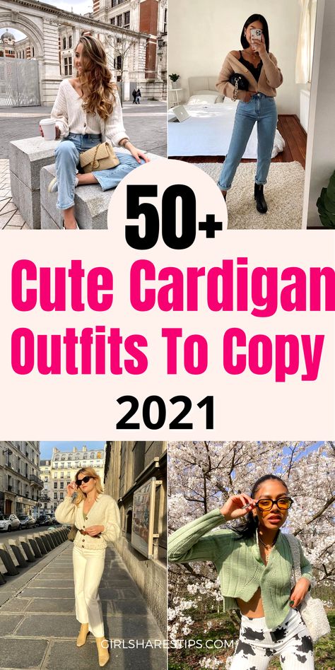 Cream Cardigan Sweater Outfits, Teddy Bear Cardigan Outfit, Cardigan And Converse Outfit, Outfits With Oversized Cardigans, Bodysuit With Cardigan Outfit, Women’s Cardigan Outfits, Hoodie Cardigan Outfit, Beige Cardigan Outfit Aesthetic, How To Style A Short Cardigan