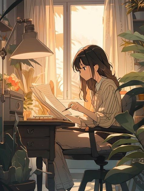 Study Art Anime, Wallpaper Anime Hd, Art Buildings, The Garden Of Words, Vertical Poster, Girly Art Illustrations, Introverted, Cool Wallpapers Art, Dessin Adorable