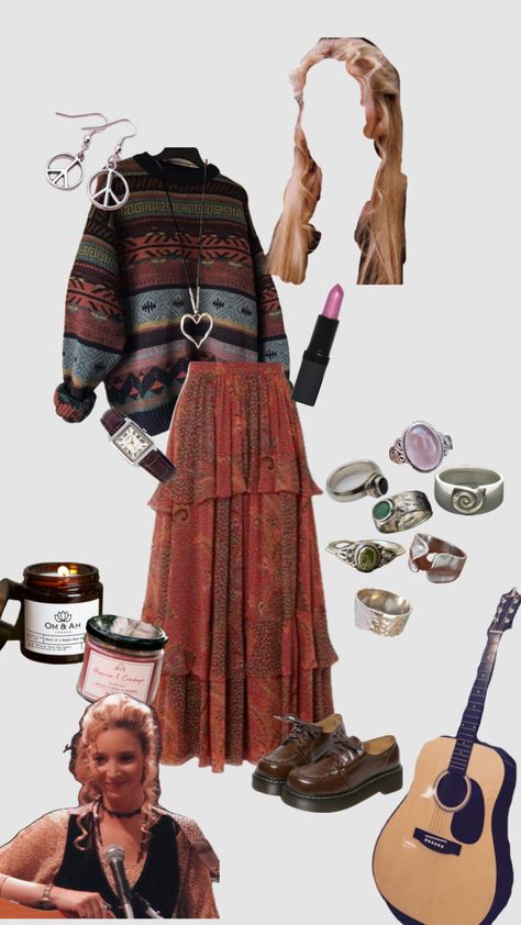 #outfitinspo #vintage #beauty #90s #pheebs #pheobebuffay #friends #hippie #fyp Vintage Beauty, Beauty