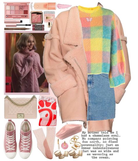 Enid From Wednesday Outfits, Enid Inspired Outfits, Enid Sinclair Outfits Aesthetic, Enid Sinclair Clothes, Enid Sinclair Outfit Inspiration, Enid Sinclair Inspired Outfits, Bubblegum Pop Aesthetic Outfits, Enid Wednesday Outfit, Wednesday And Enid Costumes