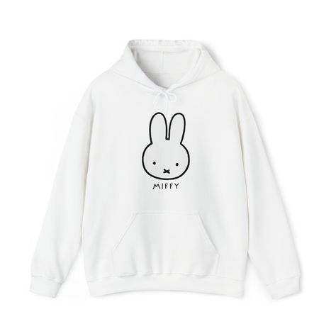 Hoodie Cute, Cute Bunny, White Sweatshirt, Shirt White, Jumper, Sweatshirts, High Quality, White, Clothes