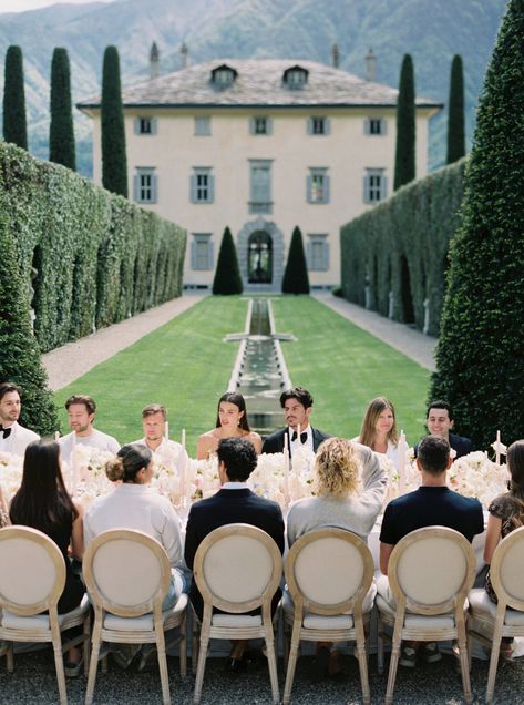 Chic Villa Balbiano Wedding I Lake Como Wedding Photographer Villa Balbiano Wedding, Fashion Forward Wedding, David Austin Wedding, Wedding Venues In Italy, Lakeside Garden, Married In Italy, How To Get Married, Getting Married In Italy, White Roses Wedding