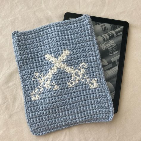 Crochet Tablet Cover, Ereader Cover, Kindle Oasis, Kindle Sleeve, Kindle Cover, Tablet Cover, Kindle Paperwhite, Tablet Sleeve, E Reader