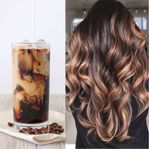 Mocha Hair Color, Hair Color Ideas For Winter, Pink And Orange Hair, Mocha Color Hair, Natural Dark Hair, Haircuts For Women 2023, Pastel Blue Hair, Mocha Hair, Pulp Riot Hair Color