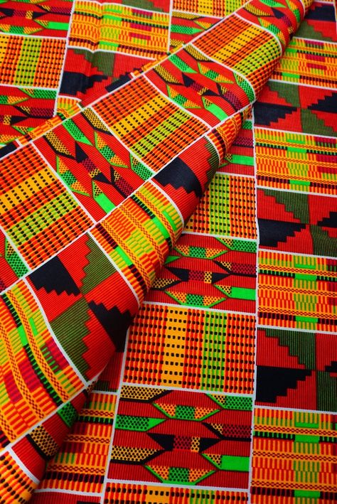 Patchwork Upholstery, Boho Head Wrap, Kente Fabric, Kente Cloth, African Textiles, Boho Geometric, Kitenge, African Pattern, Diy Decor Crafts