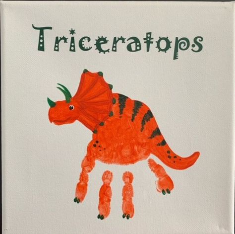 Hand Print Dinosaur, Toddler Art Projects, Dinosaur Activities, Dinosaur Crafts, Handprint Craft, Handprint Crafts, Alphabet Book, Toddler Art, Hand Print