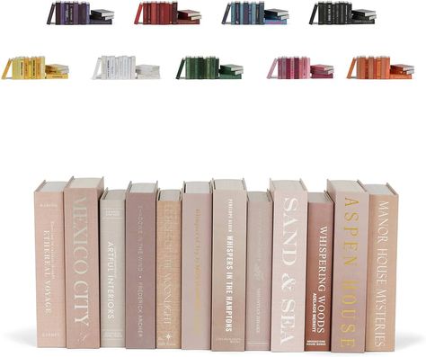 Amazon.com: 12 Decorative Faux Books for Bookshelf Decor, Coffee Table Books, Entry Table Book Decor. Neutral Decorative Books. Beige Home Decor Accents. Neutral Home Staging Books. : Home & Kitchen Boho Shelf Decor, Fake Books Decor, Beige Living Room Decor, Classy Cubicle, Beige Home Decor, Beige Bedroom Decor, Decorative Bookshelves, Beige Home, Decor Coffee Table