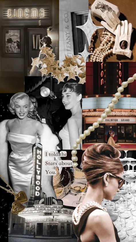 Classic Glam Aesthetic, Vintage Glam Aesthetic Wallpaper, Vintage Celebrity Aesthetic, 1950s Hollywood Glamour Aesthetic, Vintage Red Carpet Aesthetic, Old Hollywood Red Carpet Aesthetic, Hollywood Vintage Aesthetic, Fashion Collection Moodboard Inspiration, Anni 50 Aesthetic