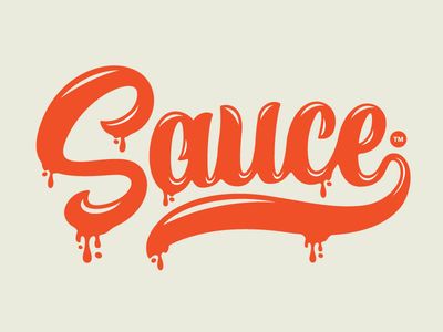 Nick Slater's piece from dribbble I love the texture and gloss finish to this script! Graffiti Alphabet, Sauce Branding, Graffiti Logo Design, Nick Slater, Script Logo Design, Alphabet Graffiti, Graffiti Logo, Brush Script, Creative Lettering