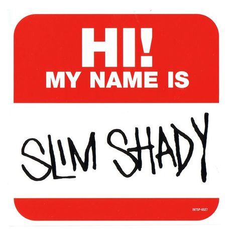 Hi My Name Is Slim Shady, Chicka Chicka, Slim Shady, My Name Is, My Name, Tattoo Ideas, Graffiti, Sketch Book, Memes