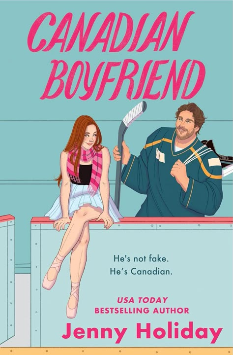 Canadian Boyfriend Canadian Boyfriend, Romance Book Tropes, Spicy Romance Books, New Romance Books, Witty Banter, Fake Boyfriend, Spicy Books, Books Fiction, Ballet Teacher