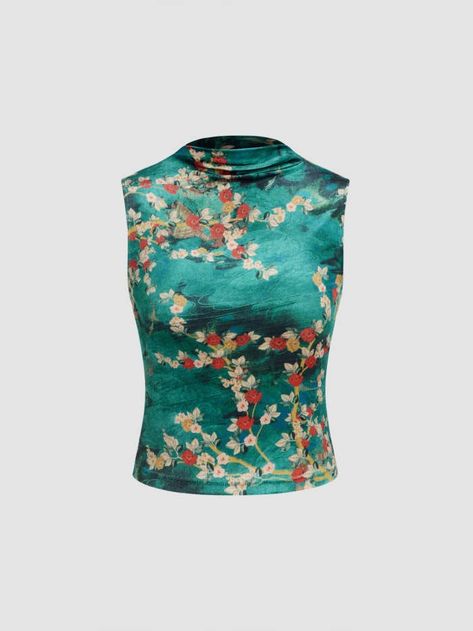 Velvet Sleeveless Blouse, Qipao Top, Chinese Blouse, Canada Style, Sleeveless Blouses, Latest Dresses, Collar Pattern, Floral Tank Top, Collar Designs