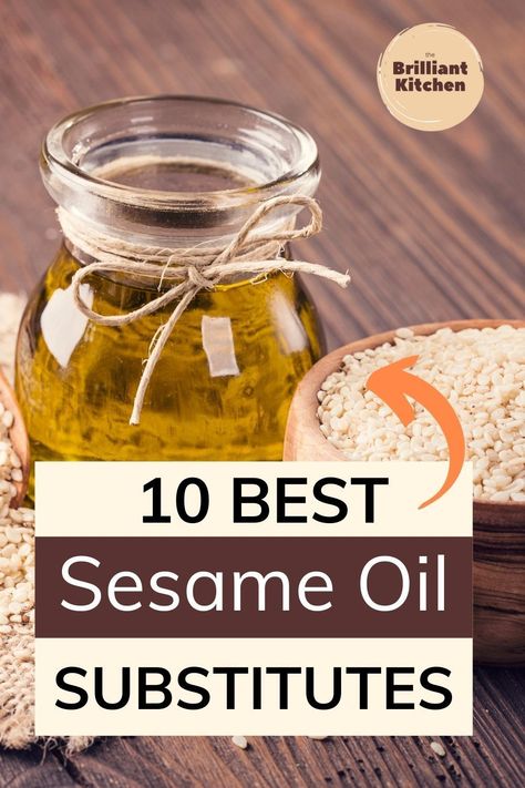 Substitute For Sesame Oil, Spicy Meal Prep, Meal Plan App, Sesame Oil Recipes, App Recipe, Food Substitutions Healthy, Food Substitutes, Oil Substitute, Golden Brown Color