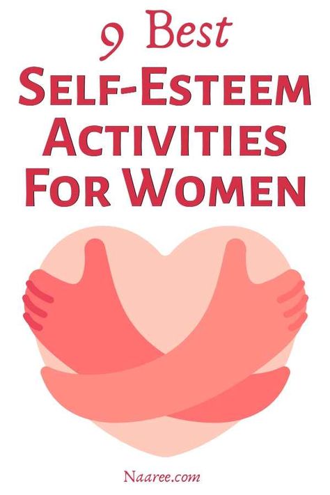 Women Empowerment Activities, Self Esteem Books, Self Esteem Building Activities, Empowerment Activities, Confidence Books, Choppy Hairstyles, Self Esteem Worksheets, Self Esteem Activities, Be More Confident