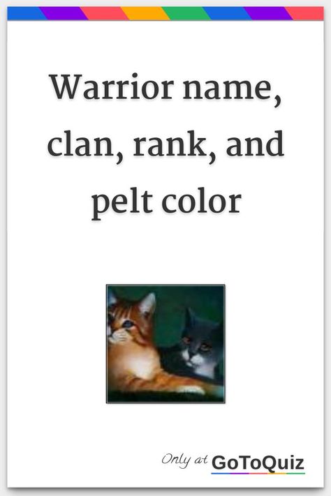 Warrior Cats Inspiration, Therian Name Ideas, Warrior Cat Fanart, Therian Names, Warrior Cats Oc Generator, Therian Art Ideas, Clan Generator, Warrior Cat Name Ideas, Warrior Cat Ocs