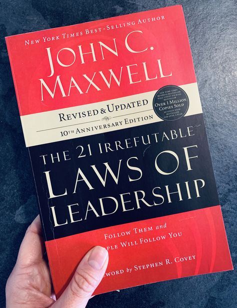 The 21 Irrefutable Laws of Leadership. John C. Maxwell. Book Summary John C Maxwell Books, 21 Irrefutable Laws Of Leadership John Maxwell, The 21 Irrefutable Laws Of Leadership, Books On Leadership For Women, 21 Laws Of Leadership, Books On Leadership And Management, Books About Marketing, 21 Irrefutable Laws Of Leadership, Books About Leadership