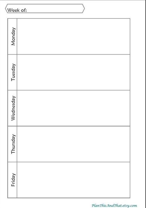 Printable A5 Horizontal Weekly Planner Layout With Home, Work, and Daily Chore/habit Tracking Che... darkmodedigitalplanner #plannergoals. Free Printable Weekly Planner Template, Weekly Planner Layout, Horizontal Weekly Planner, Cute Daily Planner, Weekly Calendar Template, Daily Planner Printables Free, Weekly Planner Free Printable, Study Planner Printable, Weekly Planner Free