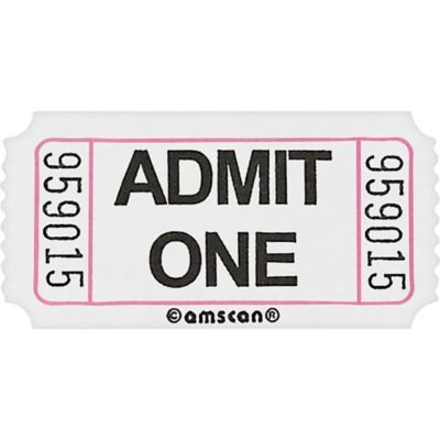 Let the good times roll with a roll of 1000 tickets. Each ticket is solid white and features the headline Admit One. These consecutively-numbered tickets are designed especially for the admission but can be used as food coupons or drink tickets. Tickets are perfect for carnivals school dances sports events and more! White Admit One Double Roll Tickets product details:  1000 pairs of tickets per package 2000 tickets total Sequentially numbered Drink Tickets, Happy Birthday Theme, Promotion Party, Admit One Ticket, Personalized Balloons, Candy Party Favors, Personalized Banners, Let The Good Times Roll, Personalized Party Favors