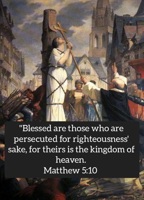 Blessed are those who are persecuted Joan Of Arc Quotes, Joan D Arc, St Joan Of Arc, Saint Joan Of Arc, Saint Quotes Catholic, St Joan, Hope In God, Catholic Images, Saint Quotes