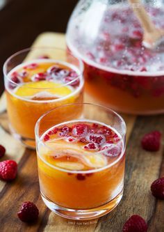 Prosecco Punch, Peach Cocktail, Punch Recipes, Daiquiri, Ginger Ale, Party Drinks, Frappe, Pina Colada, Summer Drinks